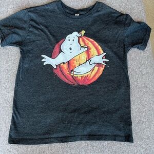 Ghostbuster Pumpkin Tshirt size Large Halloween